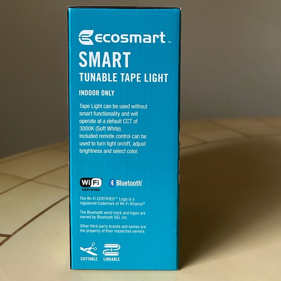 🆕 Ecosmart 16 ft LED Color Changing Smart Tunable Tape Light - Picture 13 of 16